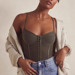 Free People Night Rhythm Bodysuit